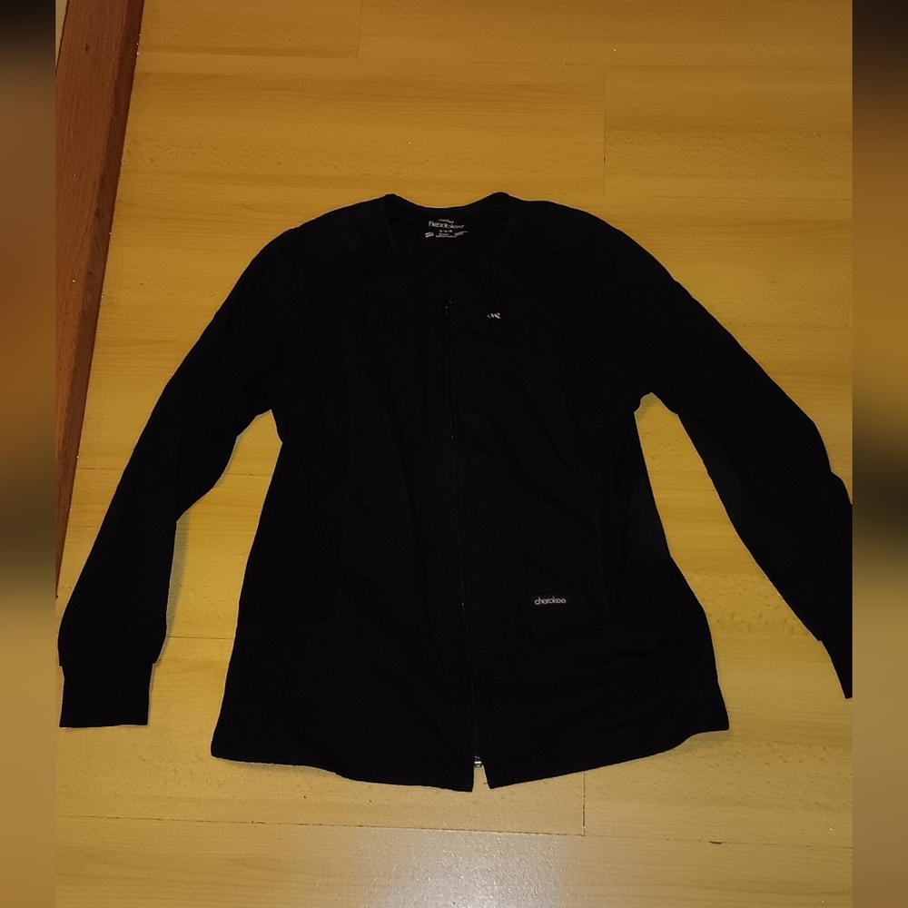 Medical scrub jacket
